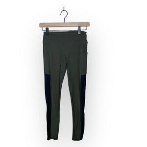 Gottex Green and Black Leggings Tights - Size XS